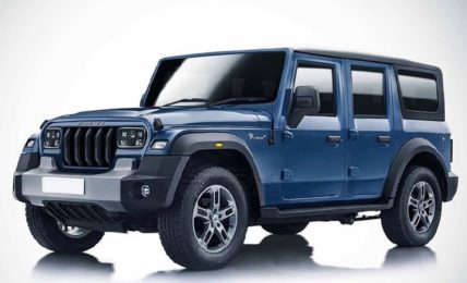 Mahindra Thar 5-door Rendering