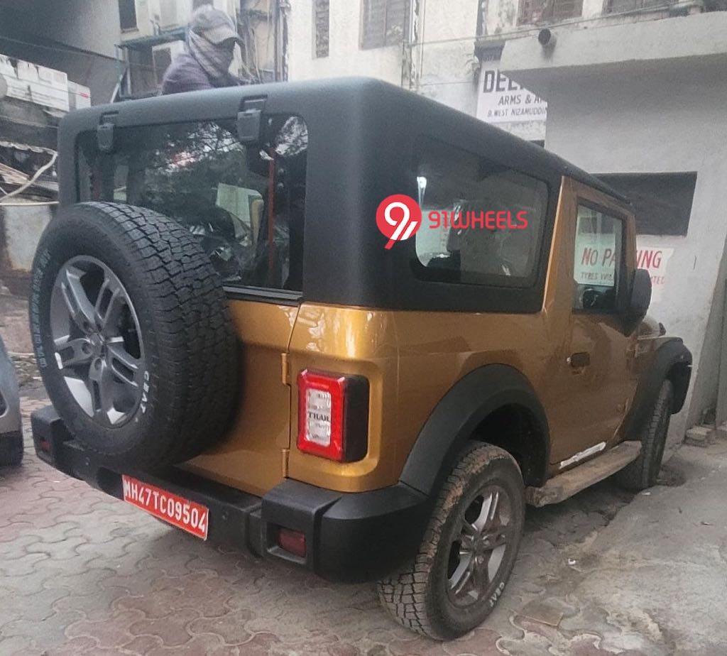 Mahindra Thar Blazing Bronze