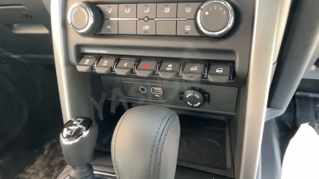 Mahindra Thar Centre Console