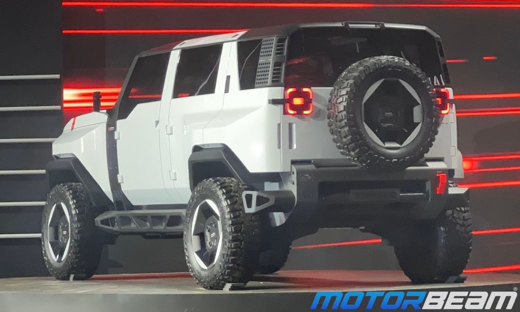 Mahindra Thar EV Concept Features