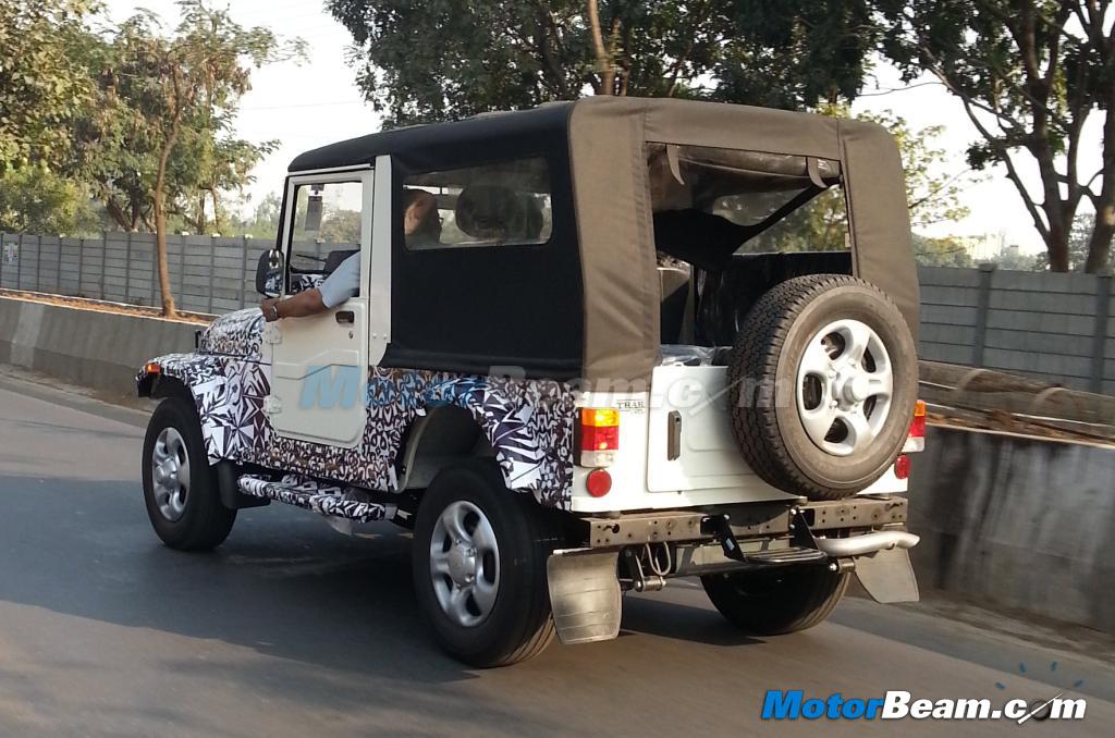 Mahindra Thar On Test