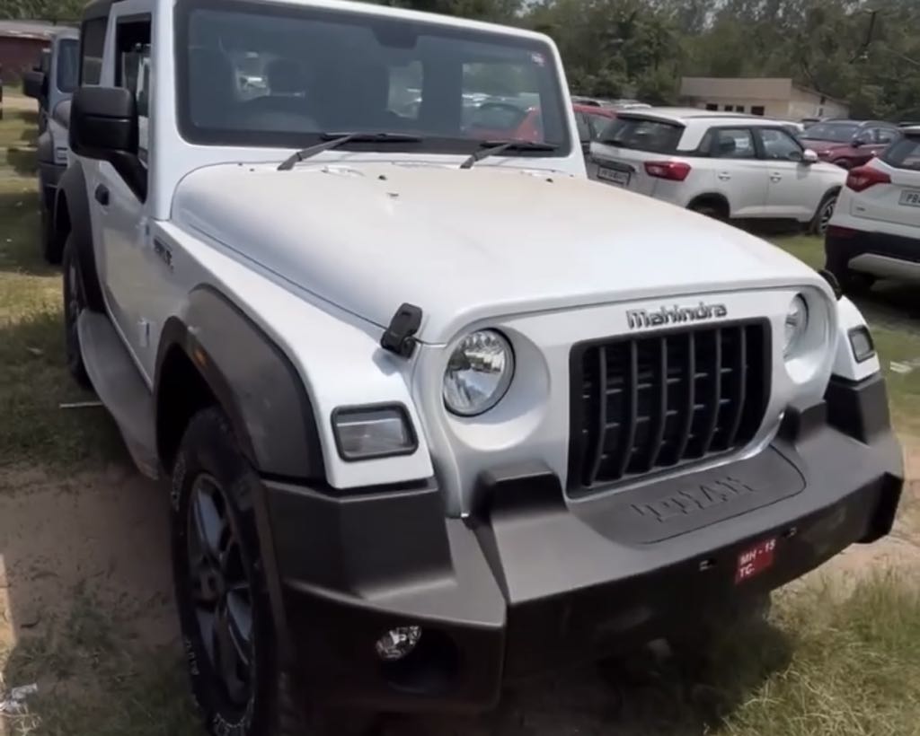 Mahindra Thar RWD Spotted