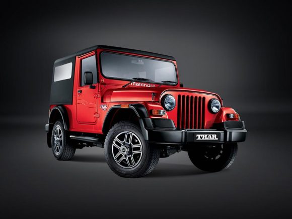 Mahindra Thar Red