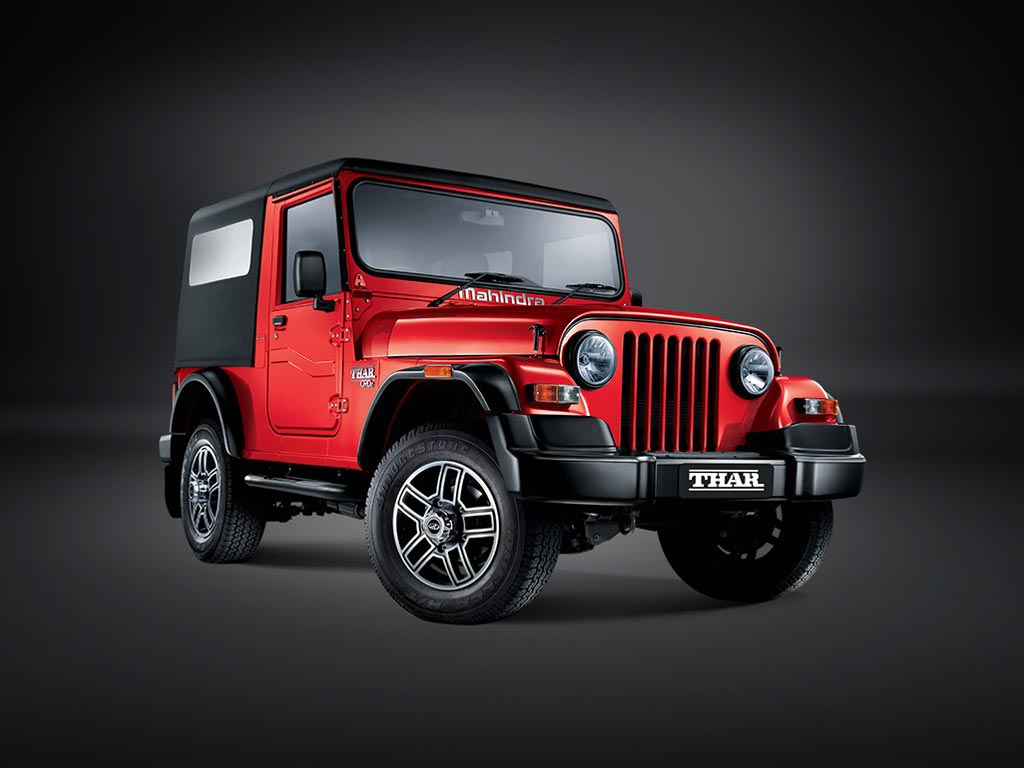 Mahindra Thar Red