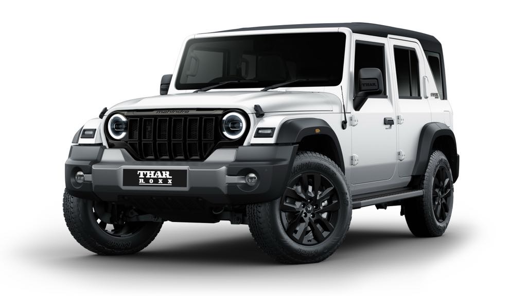 Mahindra Thar Roxx Star Edition White