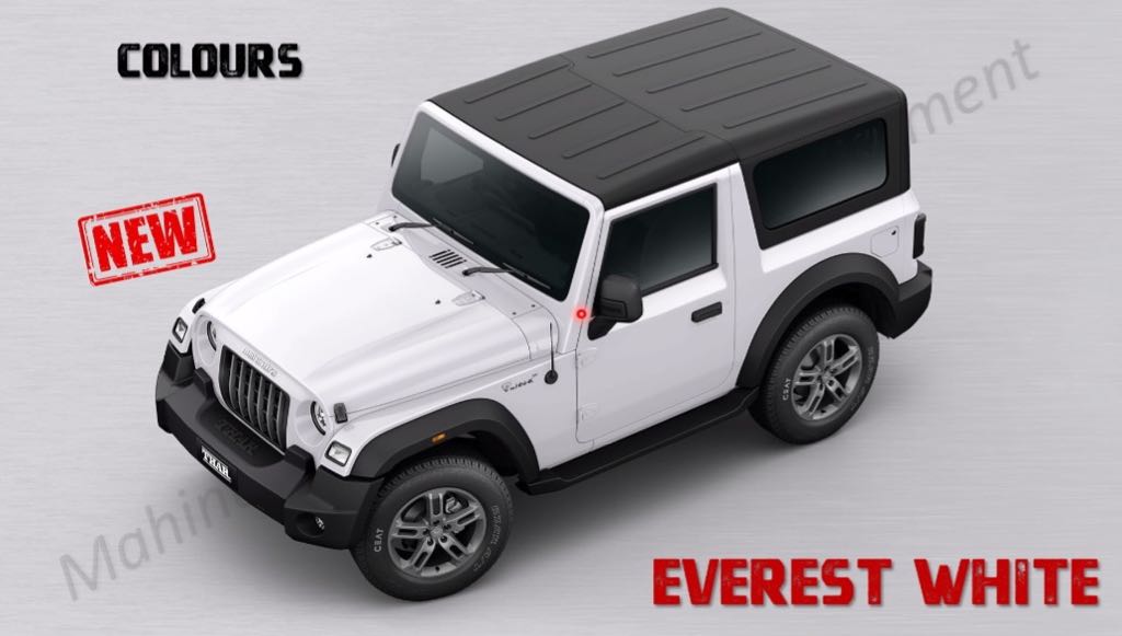 Mahindra Thar White