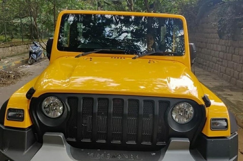 Mahindra Thar Yelloyish