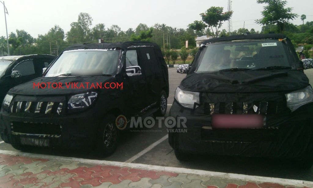 Mahindra U301 Bolero Spy Shot
