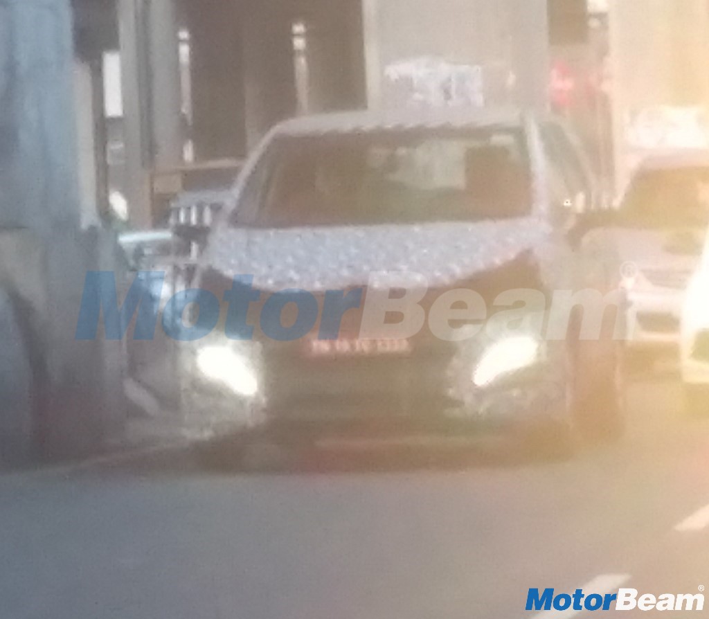 Mahindra U321 Front Spied