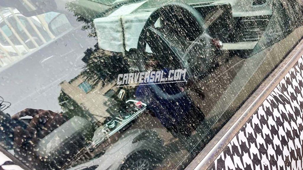 Mahindra XUV E8 Interior Spied