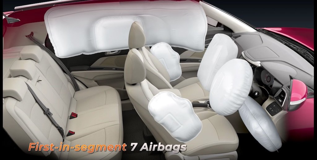 Mahindra XUV300 7 Airbags