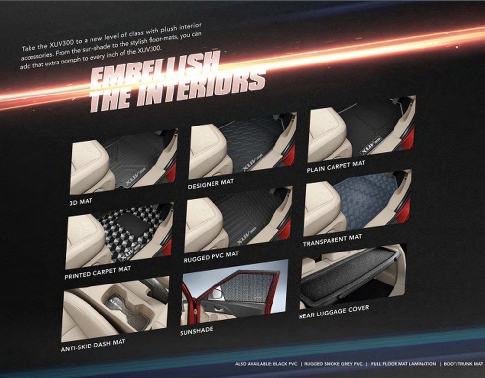 Mahindra XUV300 Accessories