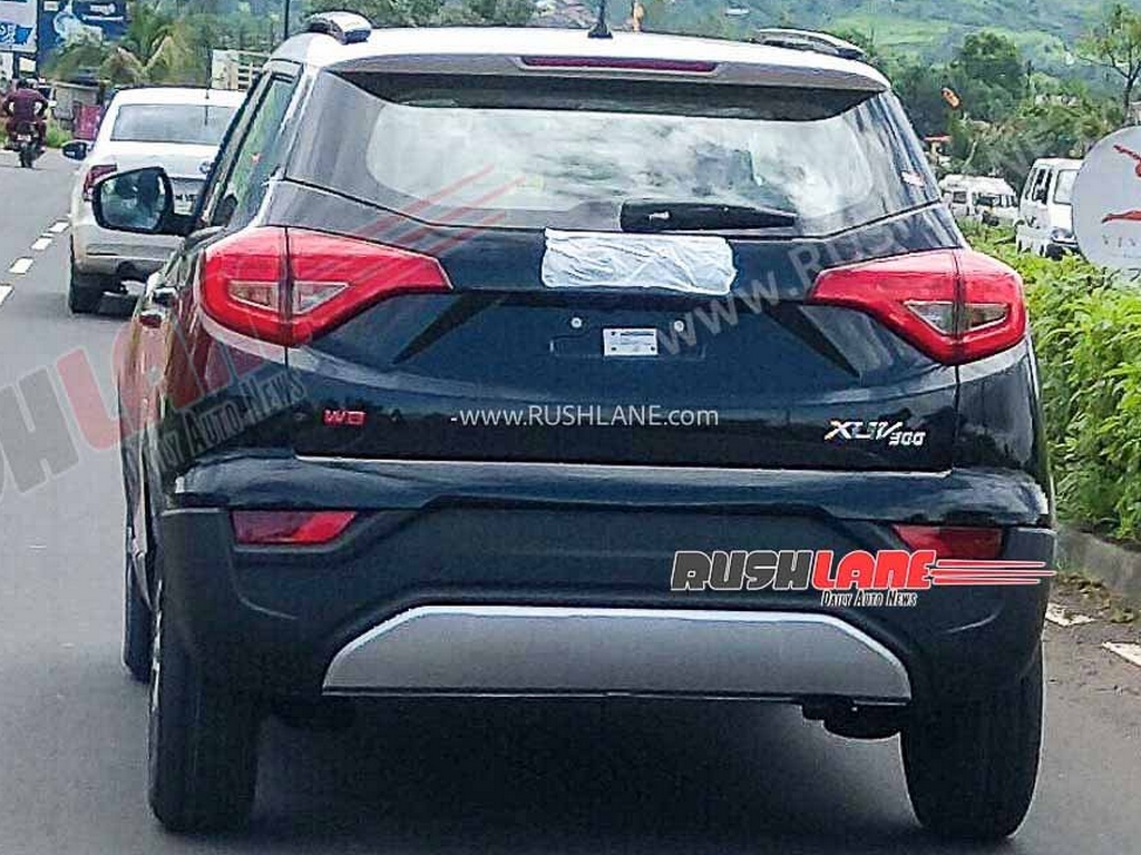 Mahindra XUV300 Facelift Rear