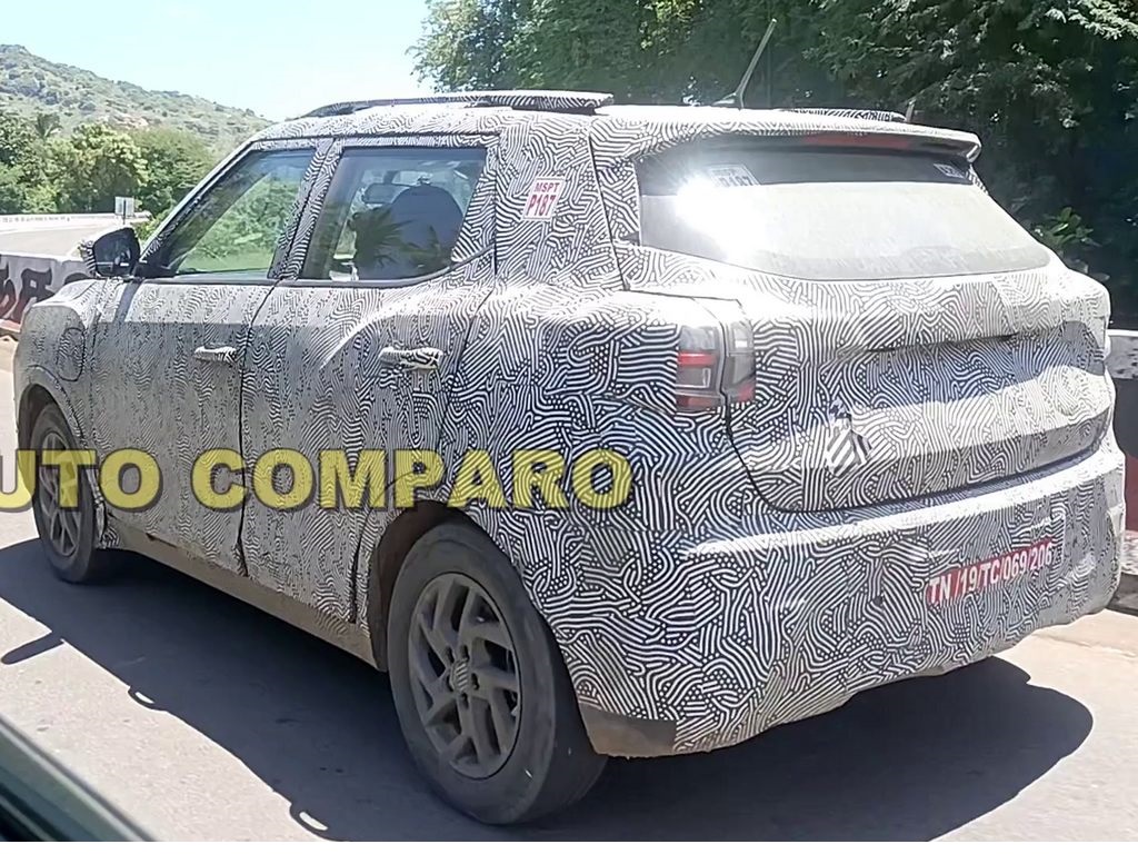 Mahindra XUV400 Spied