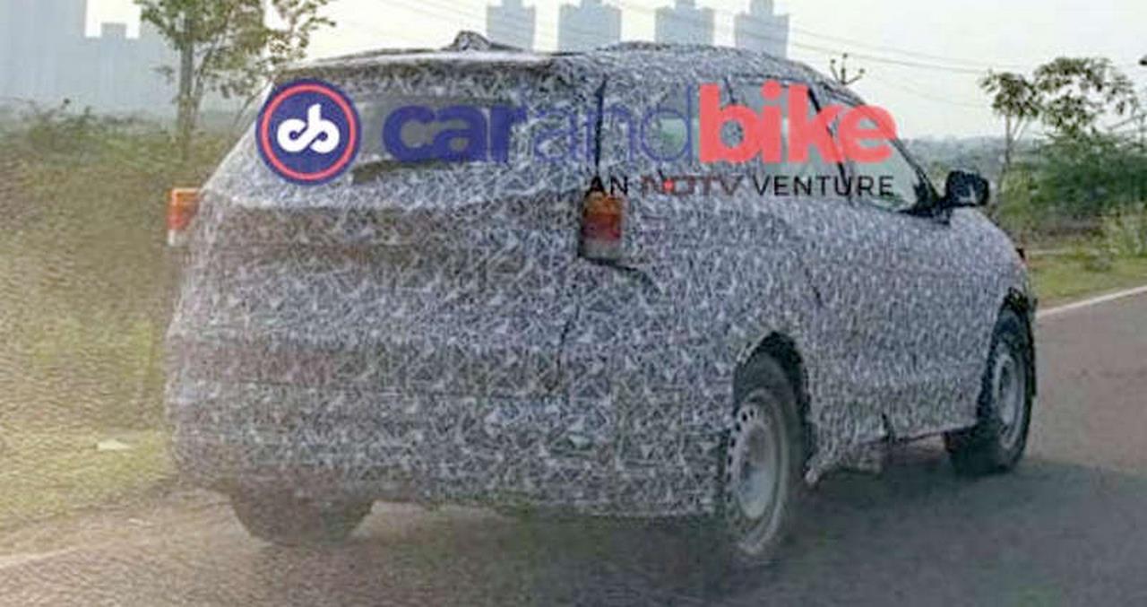 Mahindra XUV400 Spy Back