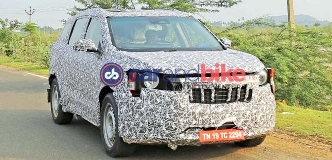 Mahindra XUV400 Spy Front