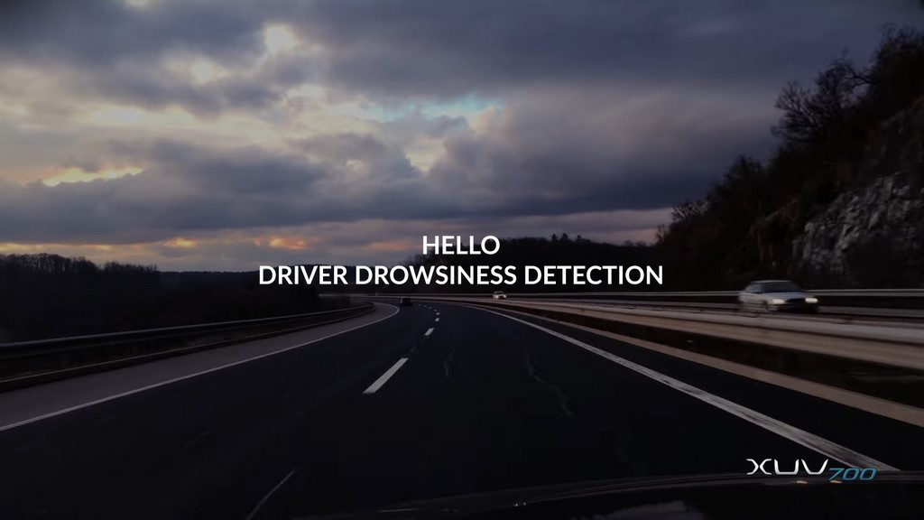 Mahindra XUV700 Driver Drowsiness Detection