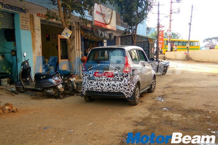 Mahindra e2oPlus Test Mule Spotted