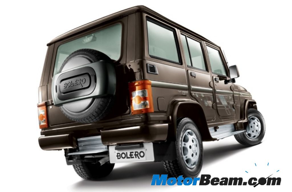 Mahindra Bolero Facelift Rear