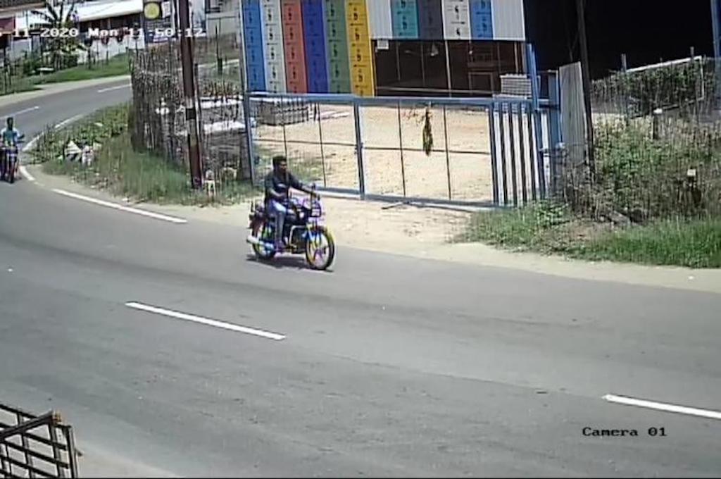 Man Steals Motorcycle
