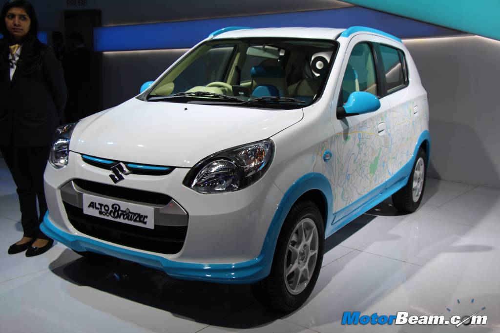 Maruti Alto 800 Browzer Auto Expo