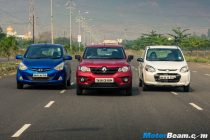 Maruti Alto 800 vs Renault Kwid vs Hyundai Eon