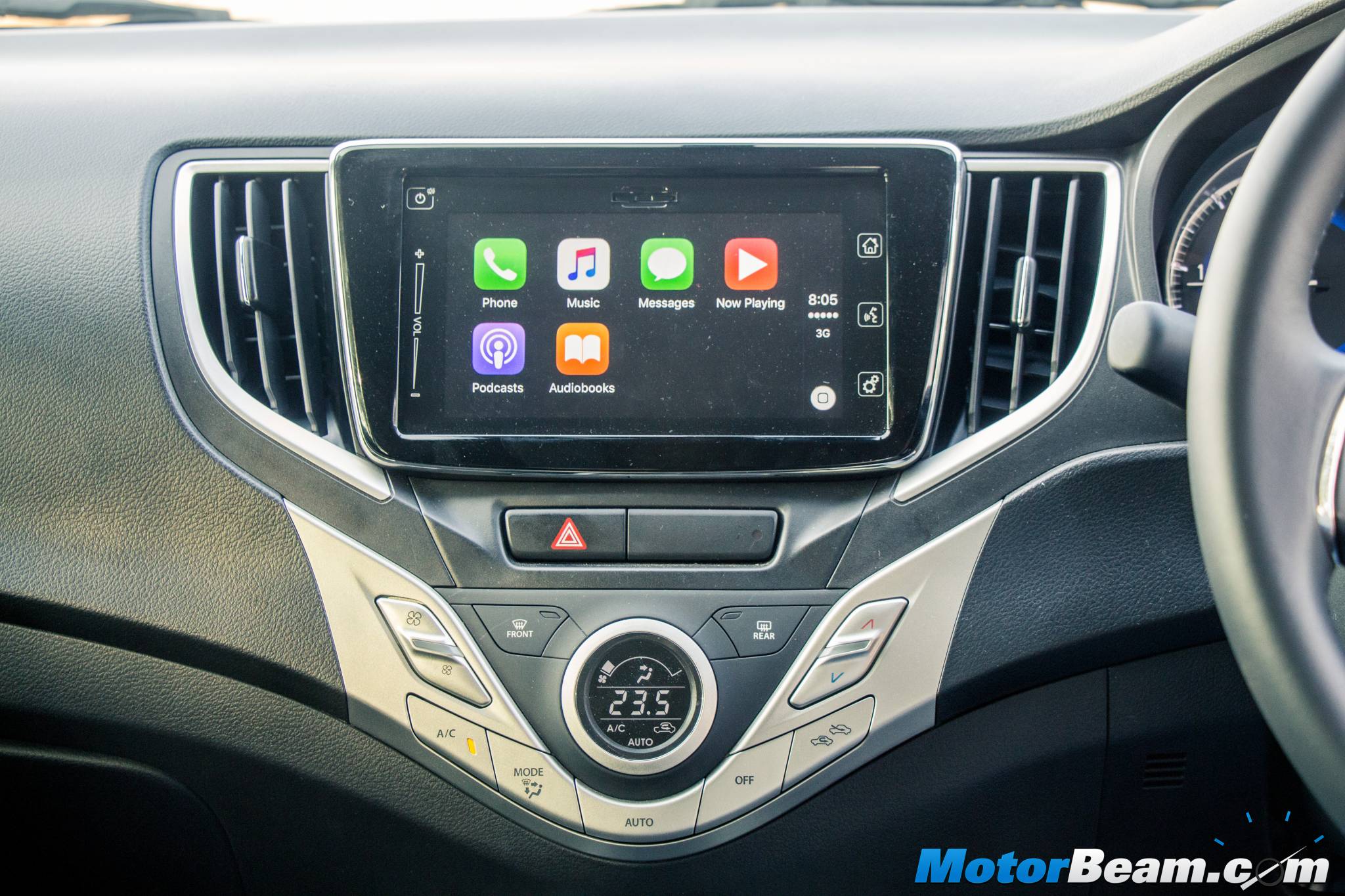 Maruti Baleno Apple CarPlayMaruti Baleno Apple CarPlay