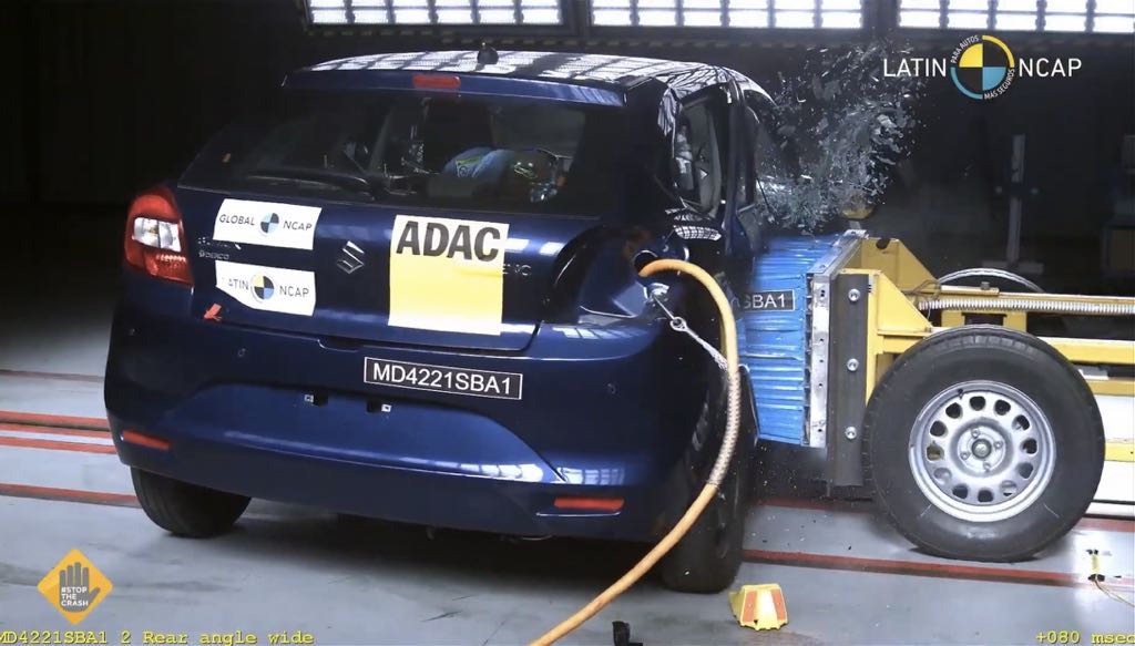 Latin NCAP crash Test : लेटिन एनसीएपी क्रैश टेस्ट में फेल हुई मारुति की प्रीमियम हैचबैक बलेनो, मिली जीरो स्टार रेटिंग