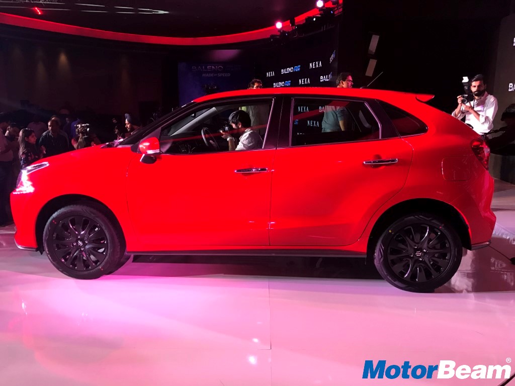 Maruti Baleno RS Launch Side