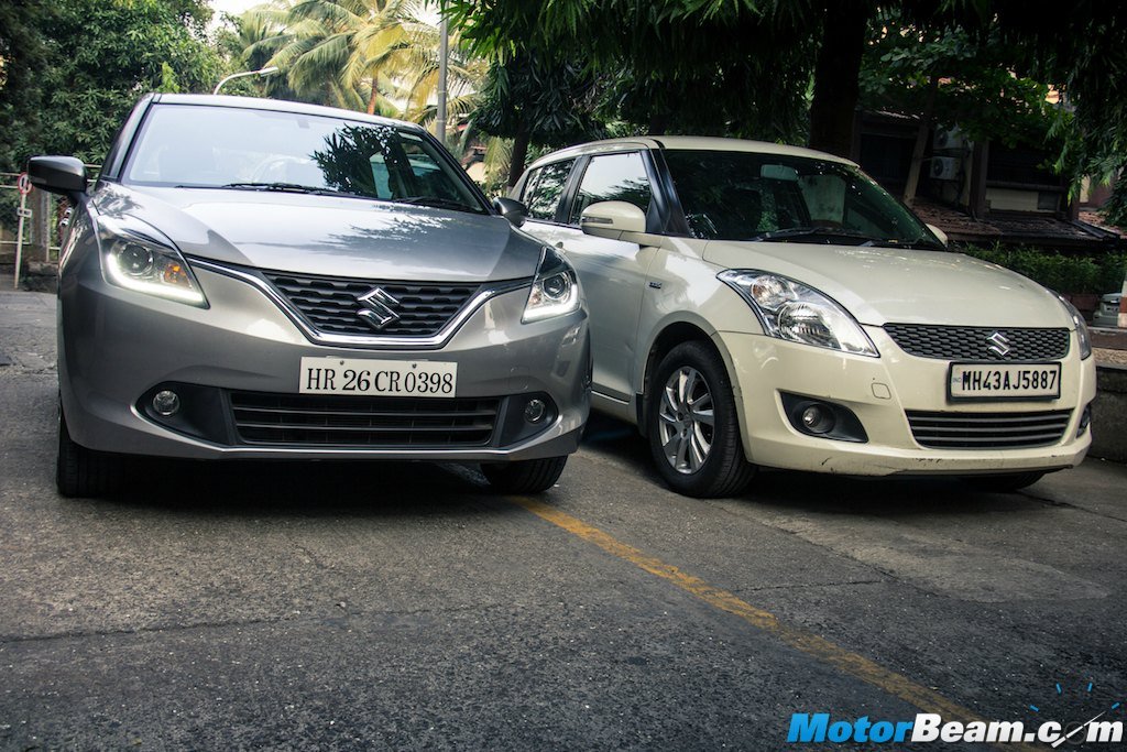 Maruti Baleno Swift Comparison