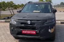 Maruti Brezza Facelift Spotted
