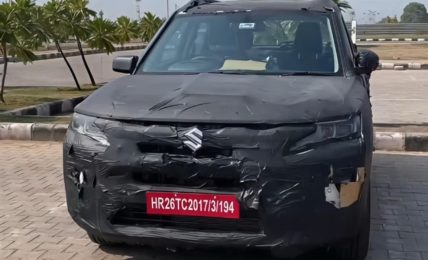 Maruti Brezza Facelift Spotted