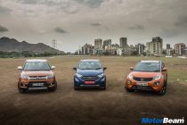 Maruti Brezza vs Ford EcoSport vs Tata Nexon Comparison Test