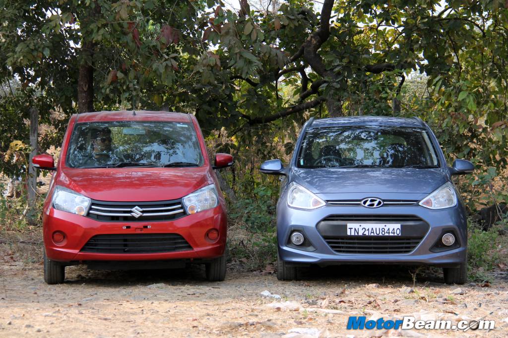 Maruti Celerio vs Hyundai Grand i10 Review