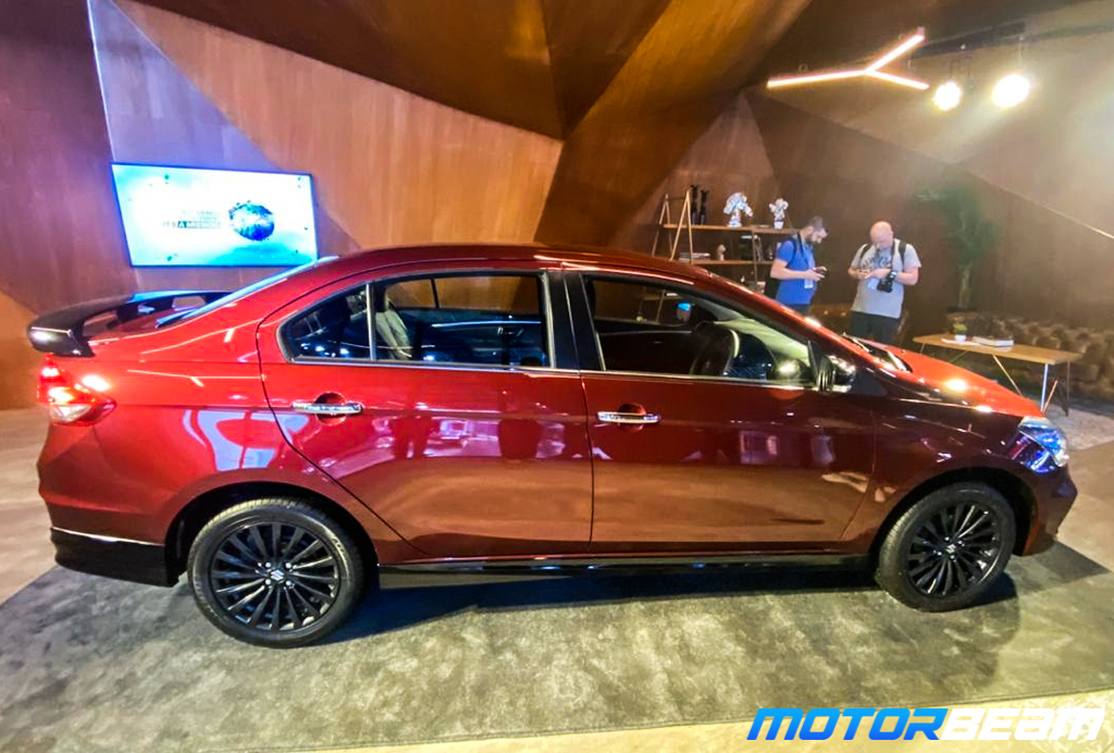 Maruti Ciaz S Showcased At The Auto Expo Motorbeam