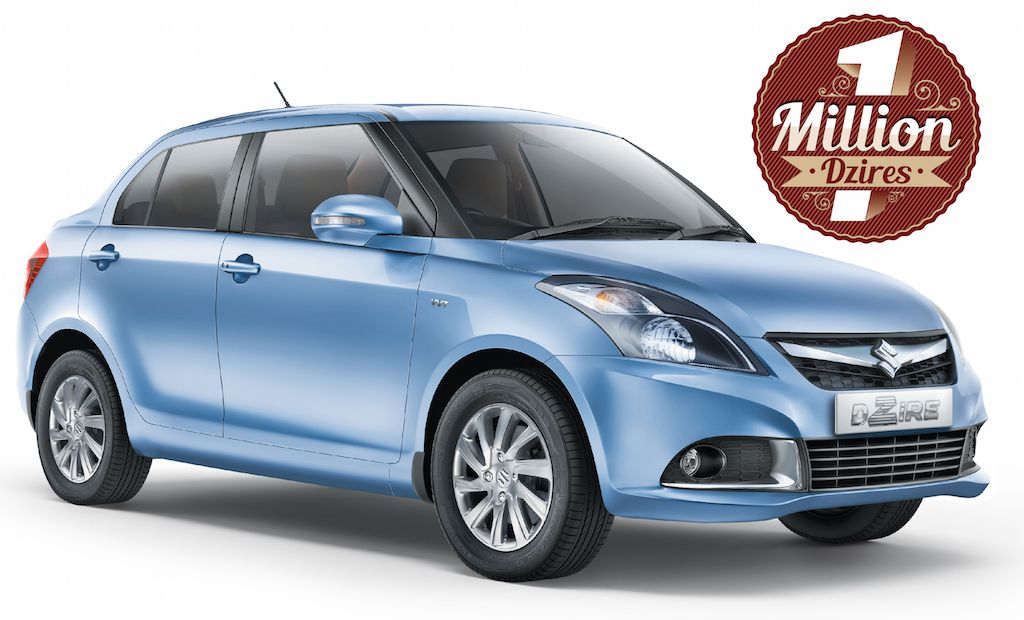 Maruti DZire 10 Lakh Sales