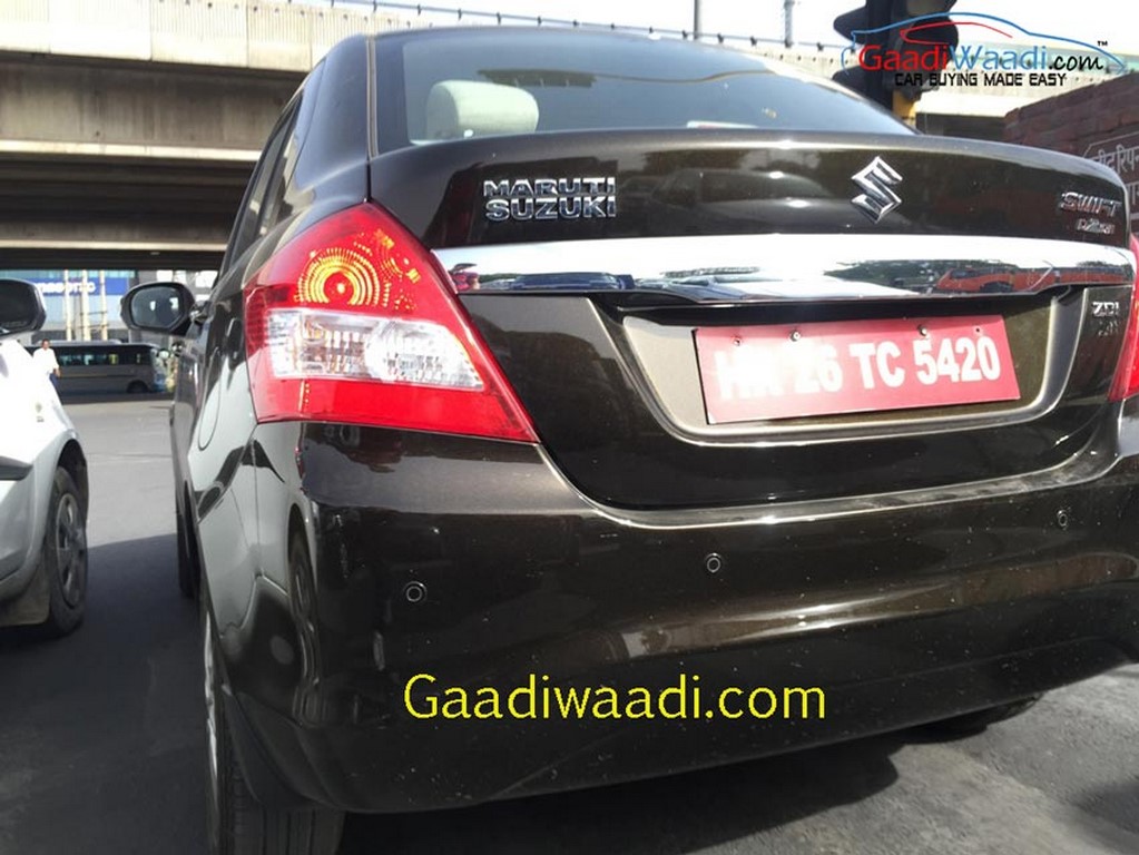 Maruti Dzire AMT Spied India
