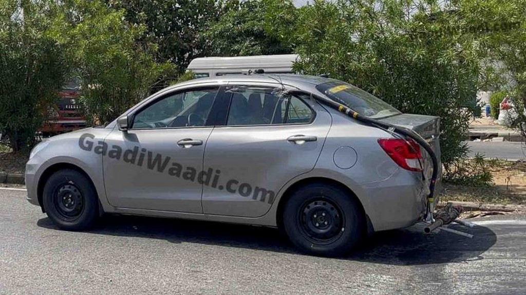 Maruti Dzire CNG Spotted Side
