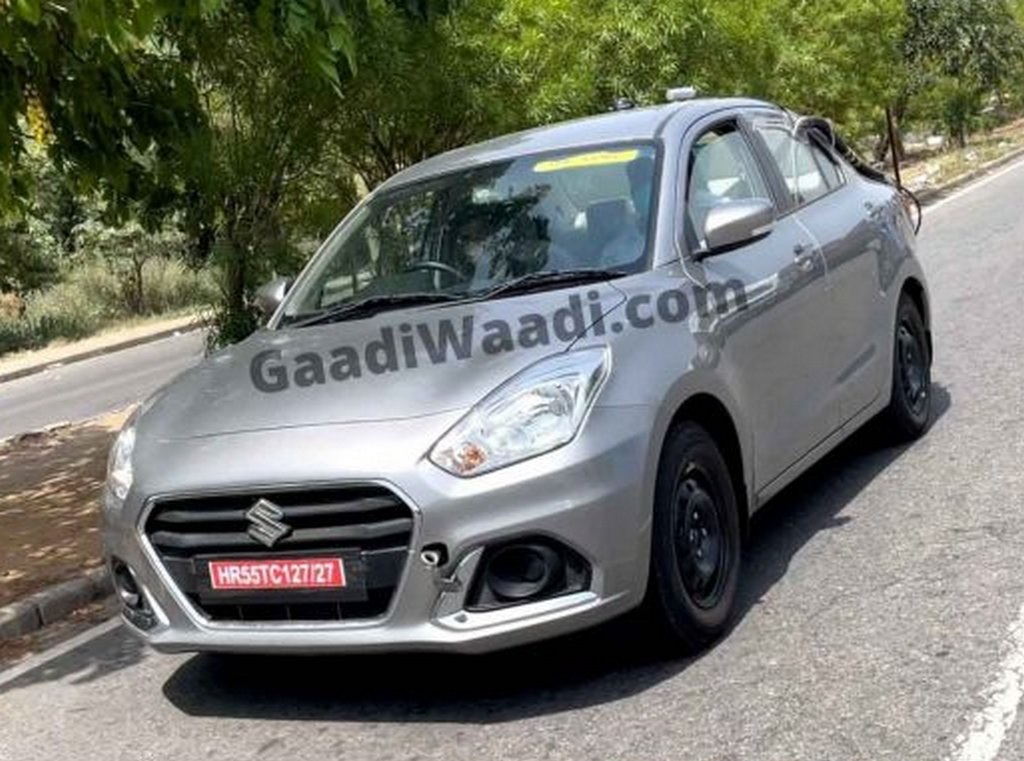 Maruti Dzire CNG Spotted