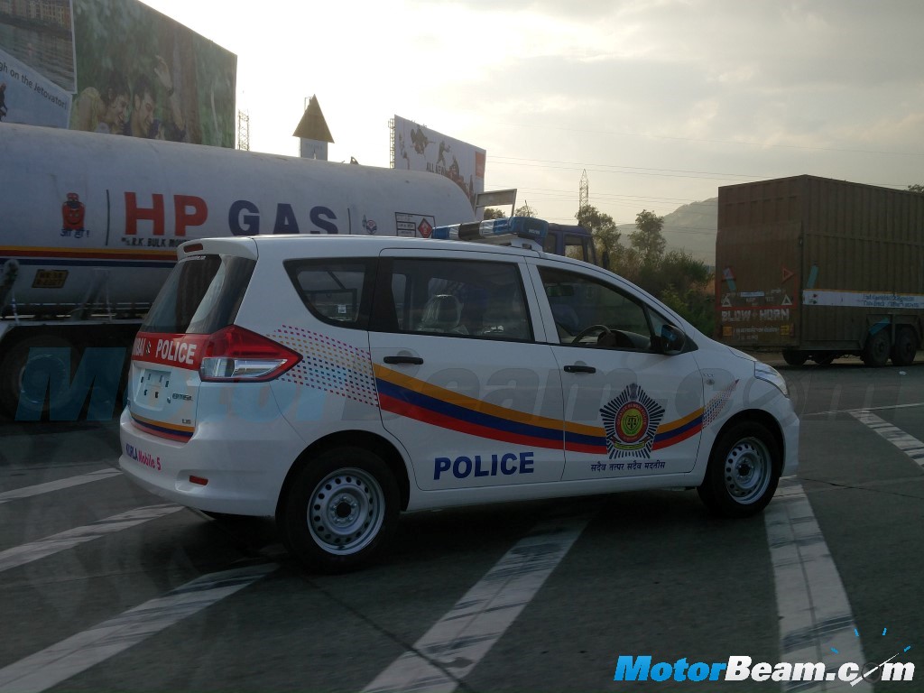 Maruti Ertiga Mumbai Police
