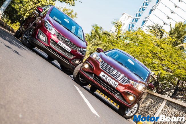 Maruti Ertiga vs Mahindra Marazzo