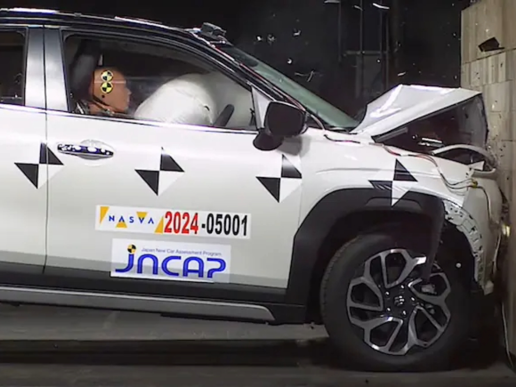 Maruti Fronx Crash Test side