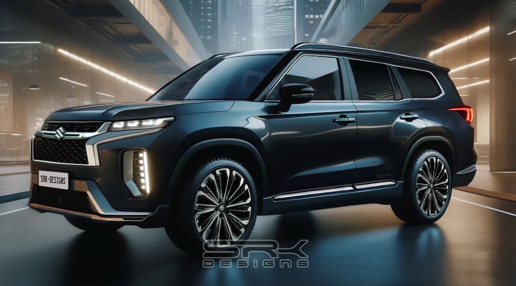 Maruti Grand Vitara 7 Seater Rendering