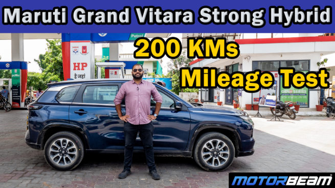 Maruti Grand Vitara Mileage Test