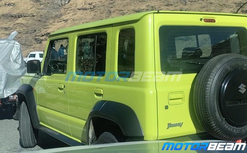 Maruti Jimny 5-Door Leaked