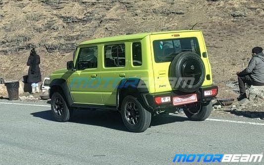 Maruti Jimny 5-Door Undisguisied