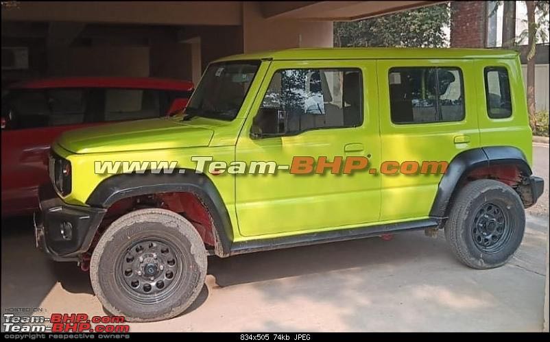 Maruti Jimny Base Variant Spotted