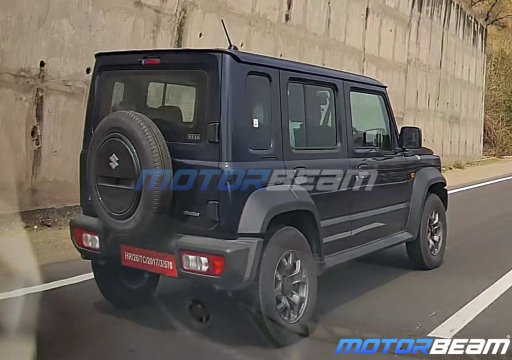 Maruti Jimny Bluish Woebegone Spotted