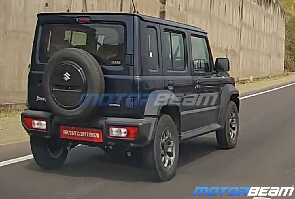 Maruti Jimny Spotted Undisguised