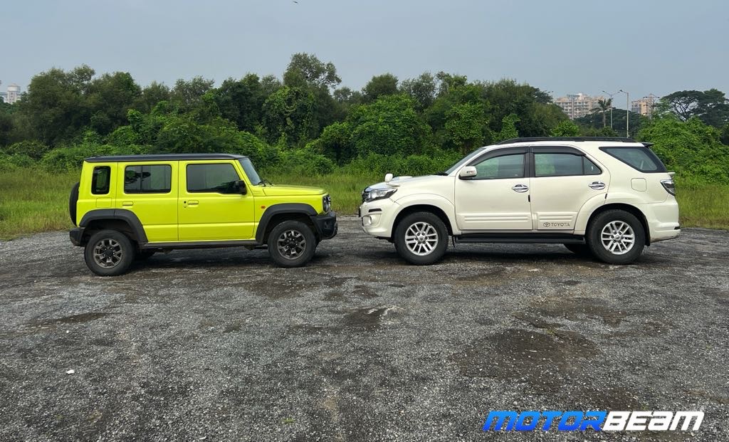 Maruti Jimny Vs Toyota Fortuner